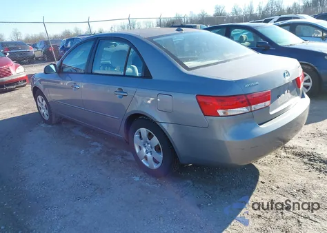 2007 Hyundai Sonata Gls из США, поврежденный, VIN 5NPET46C27H267787